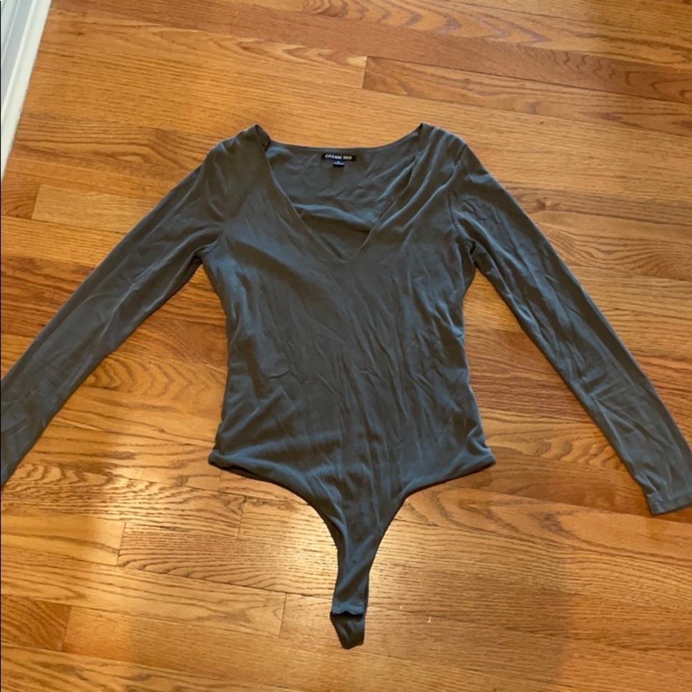 Olive bodysuit
